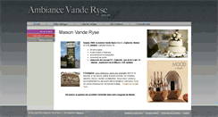 Desktop Screenshot of ambiance-vdr.be