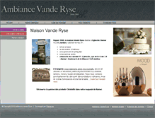 Tablet Screenshot of ambiance-vdr.be